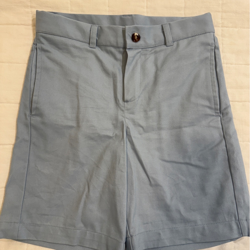 NWOT Bella Bliss boys Blue chino shorts size 10